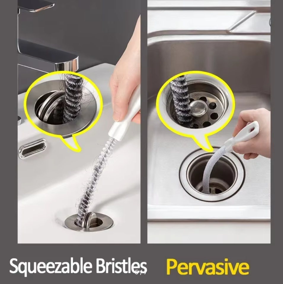 Flexible Drain Cleaning Brush