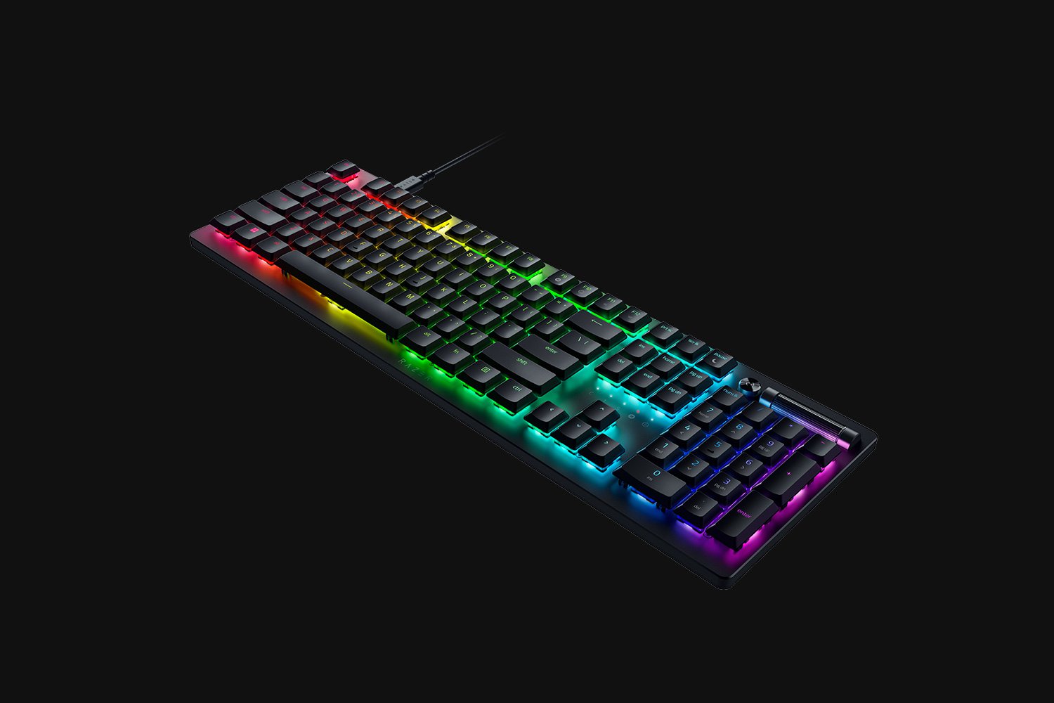 Razer DeathStalker V2 (Red, Linear Optical Switch), Black